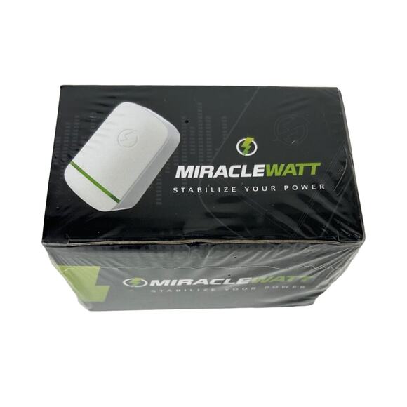 MIRACLEWATT Stabilize Your Home Electrical Plug-in Extend Appliance Miracle Watt - Picture 1 of 3